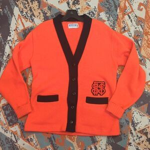 Rare Vintage 1950/60 AFM, Tennessee American Letterman Varsity Cardigan sweater